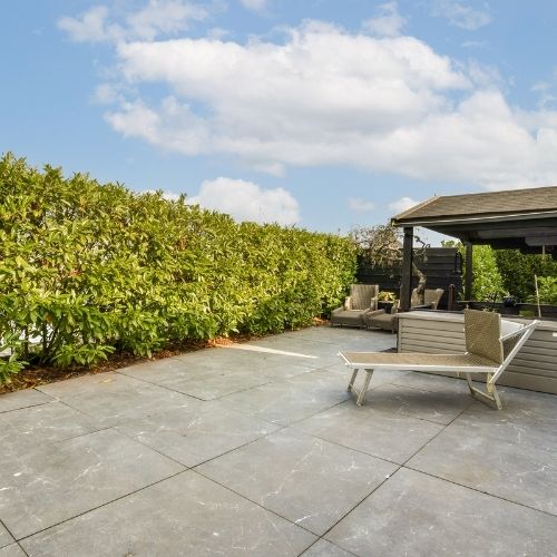 concrete patio