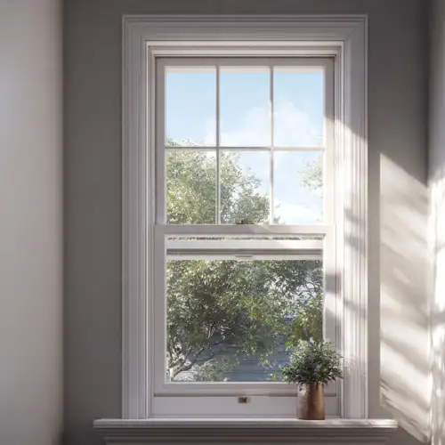 single hung window