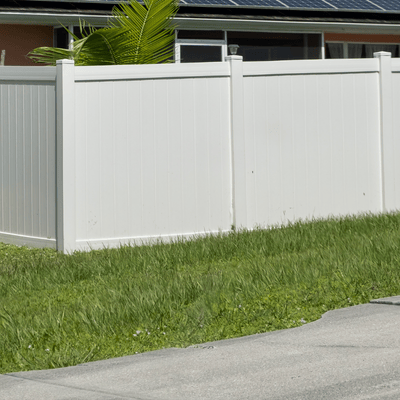 vinyl fence