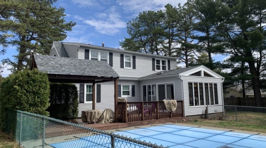 Getting ready to open the pool on Centennial Drive, Queensbury, NY 12804